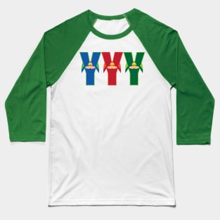 Three "Y"s Men (Three Wise Men) Baseball T-Shirt